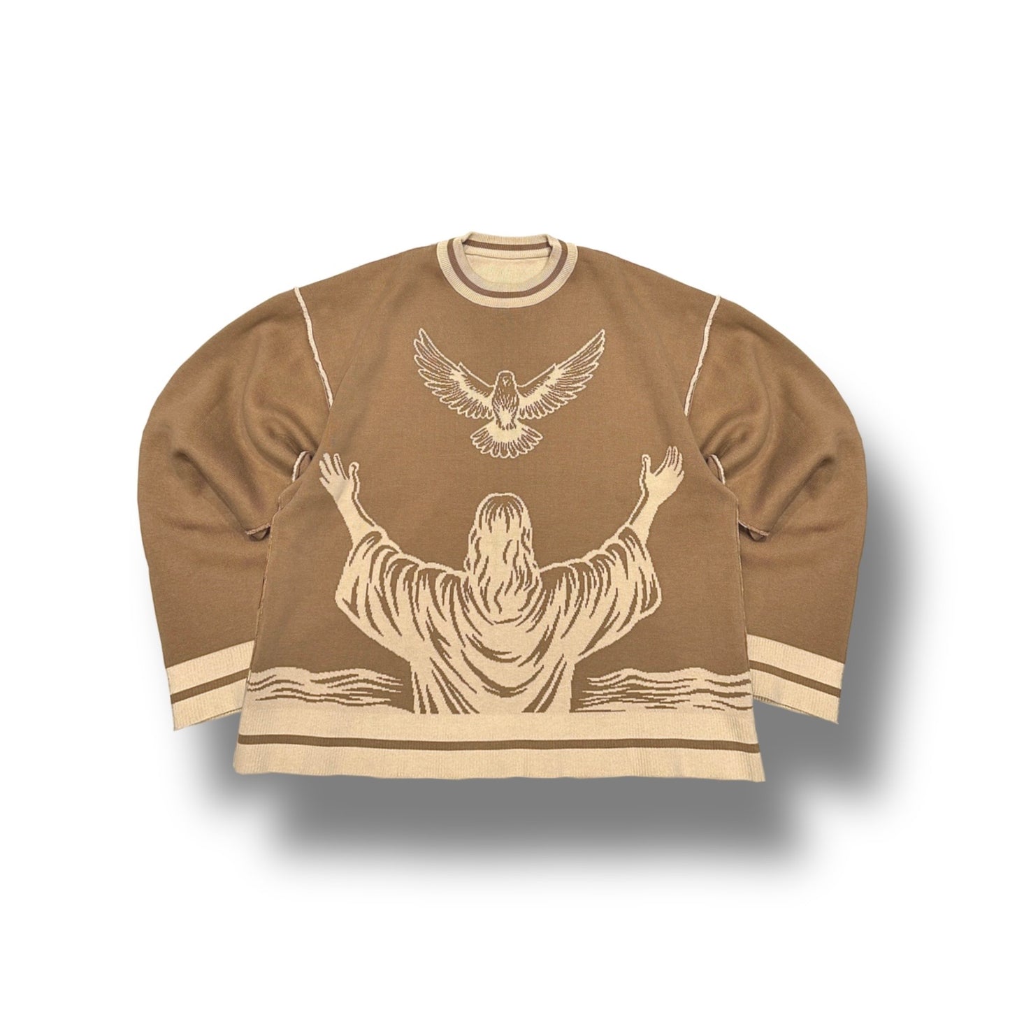 Descending Dove Reversible Sweater